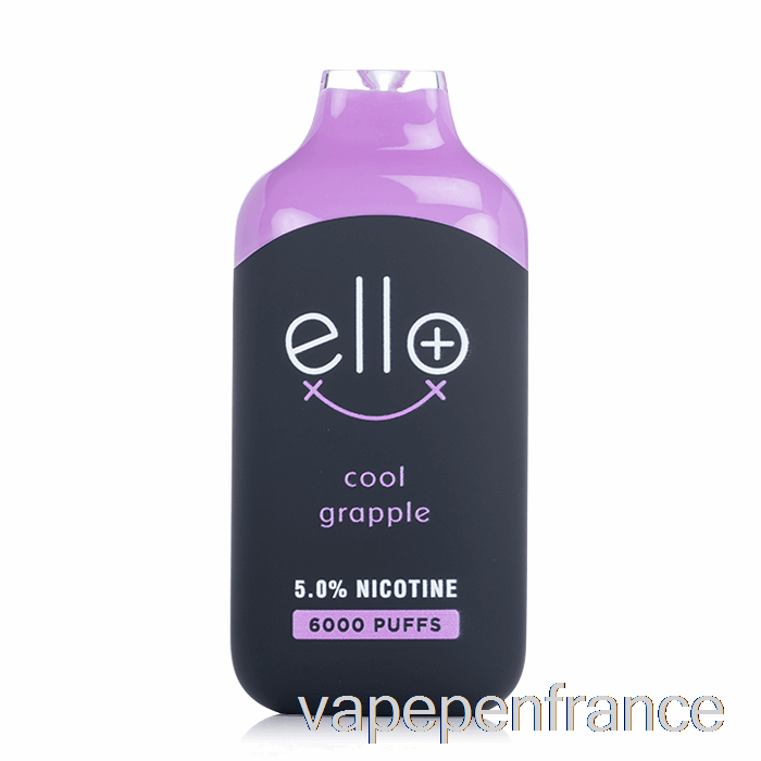 Blvk Ello Plus 6000 Stylo Vape à Glace Jetable à Grappin Frais